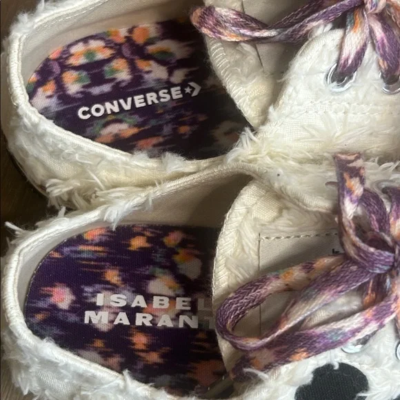 Converse x Isabel Marant Chuck 70 Low Vanilla White Sneakers Women’s 10.5 NWT - Picture 11 of 17